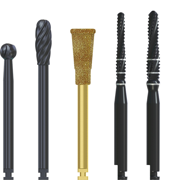 DSI Bone Cutting & Shaping Burs and Lindemann Drills
