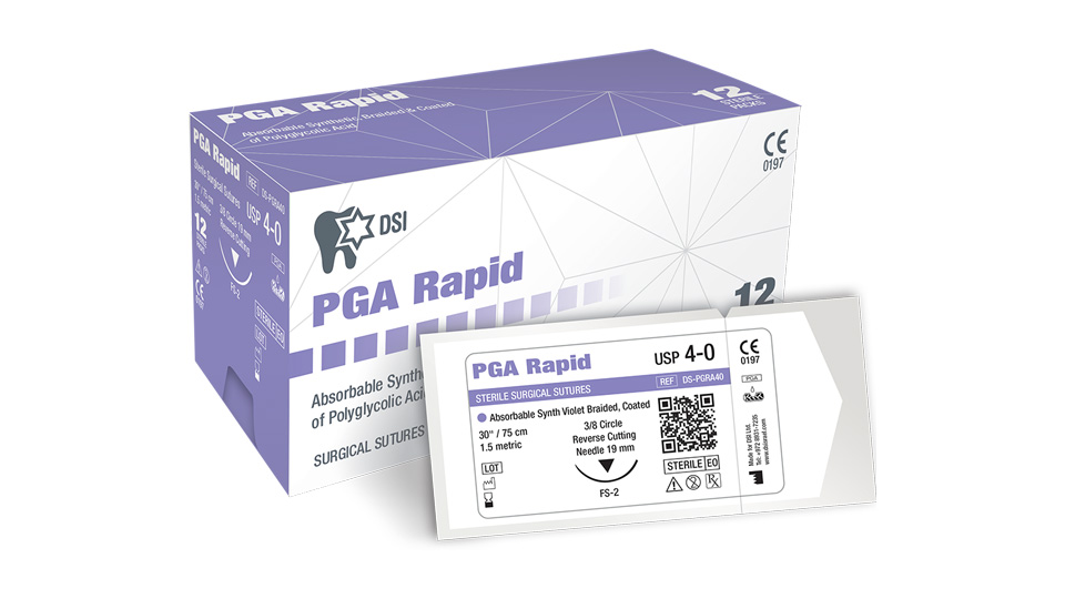 DSI PGA RAPID Sutures