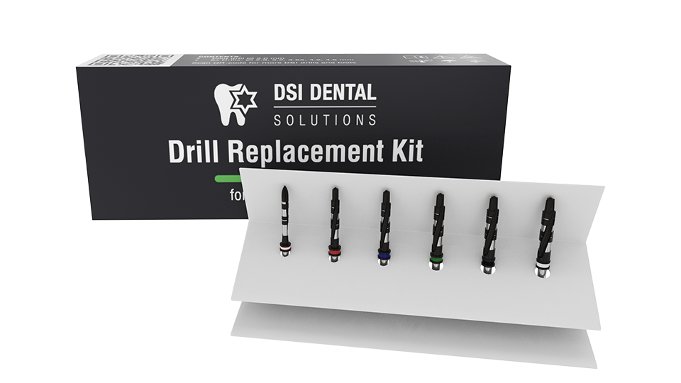 DSI Stepped Drills Refill Kit